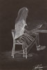 Ms. Salla White Pencil on Black Paper(2008)